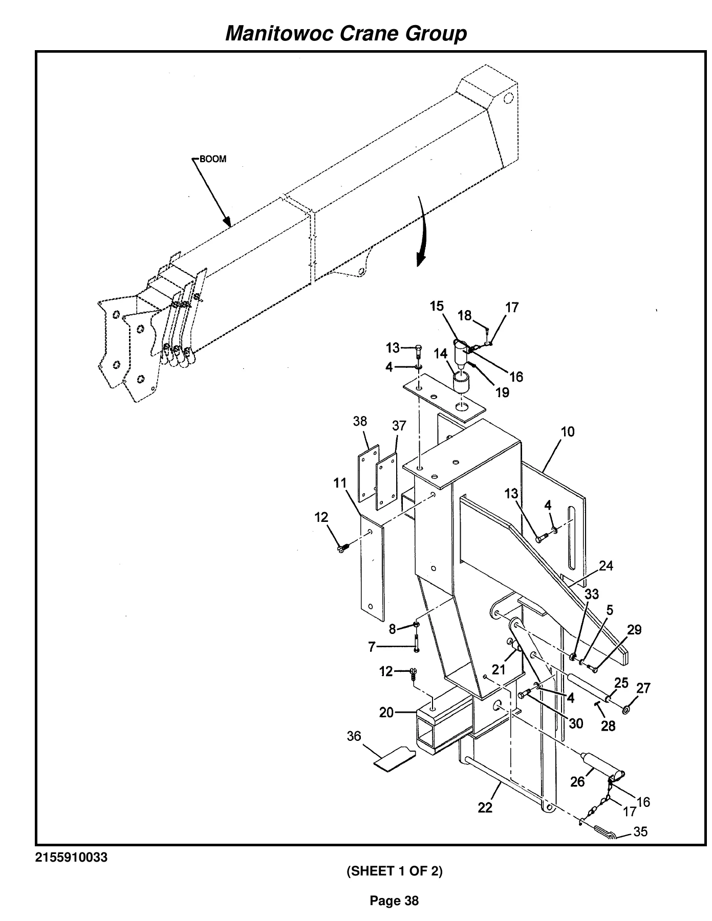 2005 Grove RT530E 30-Ton Crane Parts Manual - Serial Number 224288 - Image 3