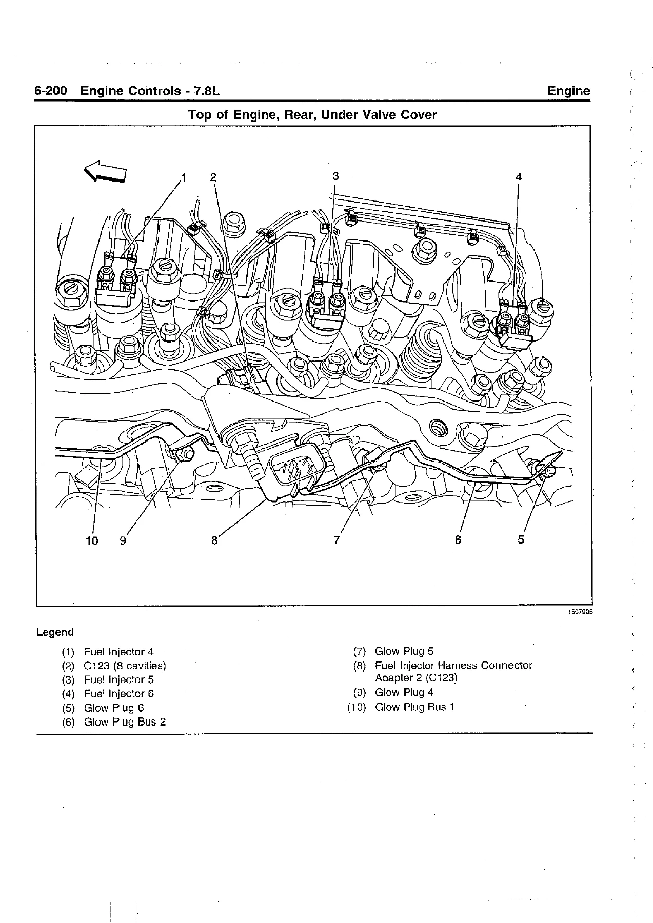 2006 Chevrolet GMC 3500 HD Truck 7.8L Engine Controls Service Manual - Image 3