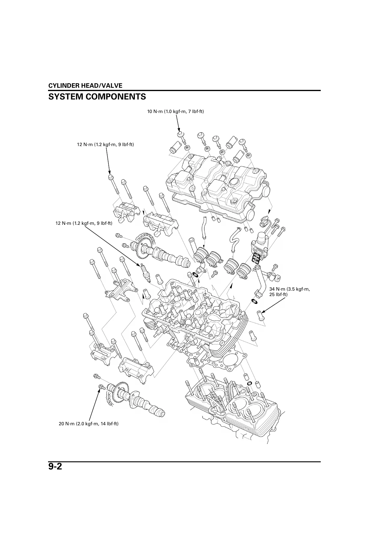 2006 Honda CB400SF Super Four & Super Bold' Or Service Manual Chapters 1-9 PDF - Image 3