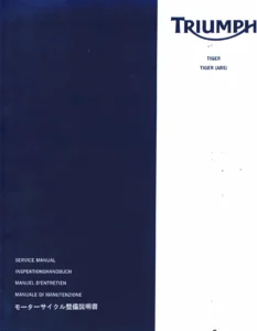 2006 Triumph Tiger 1050 and Tiger ABS Service Manual - Full Workshop PDF