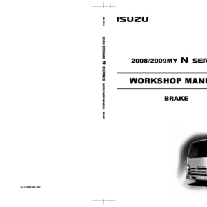 2008-2009 Isuzu N Series Brake Workshop Manual - ABS ASR HSA Repair PDF