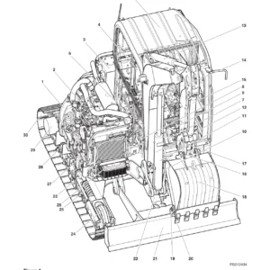 2008 Doosan DX60R Excavator Shop Manual - Service Repair PDF (S/N 50001-Up)