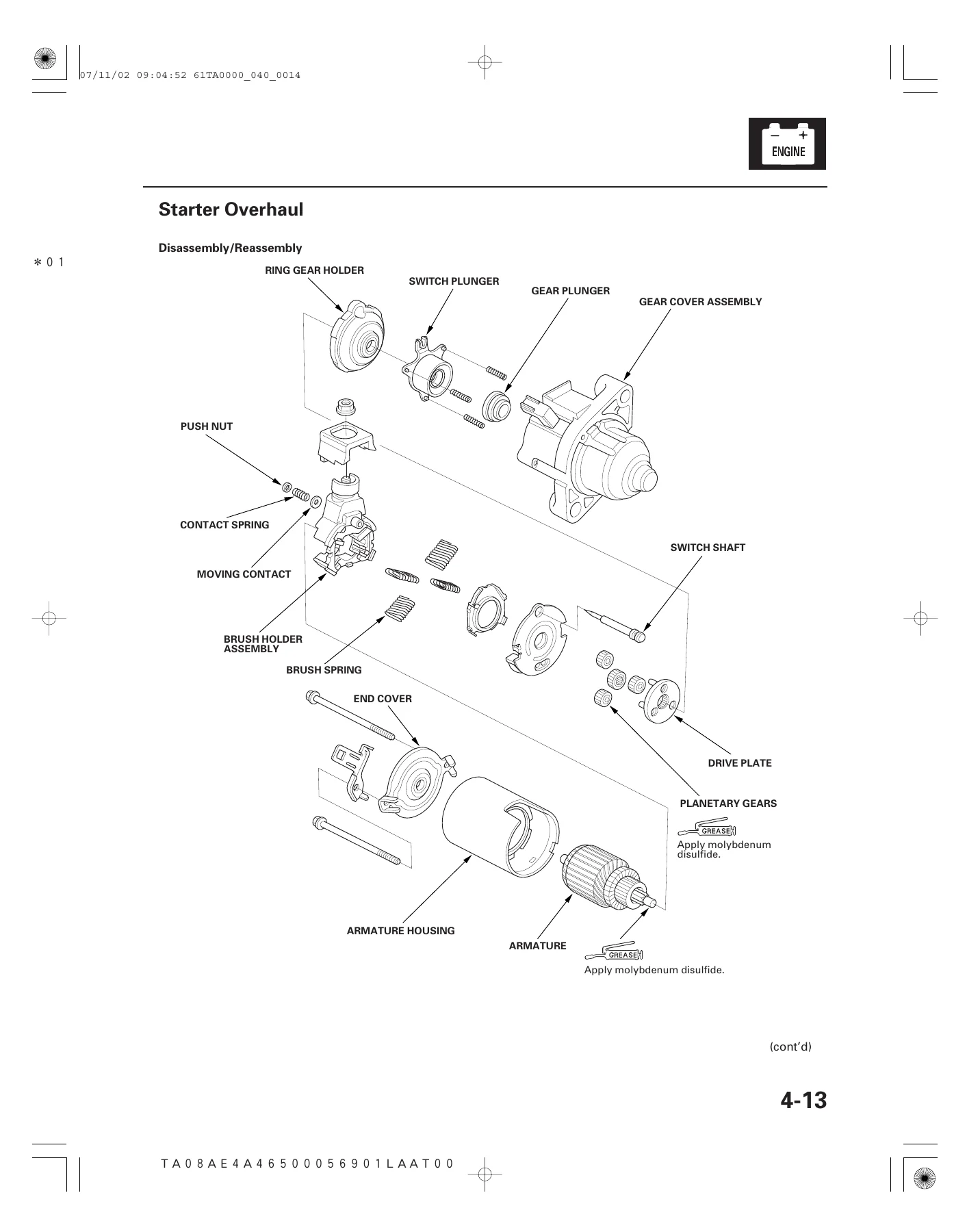 2008 Honda Accord Service Manual - 61TA0000 PDF Workshop Repair - Image 3