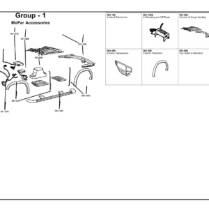 2008 Jeep Wrangler JK MoPar Parts Catalog - Complete Illustrated PDF