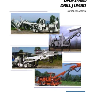 2008 Oldenburg DPIS-1-HED Drill Jumbo Operation & Maintenance Manual - Serial 202771