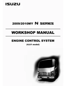 2009-2010 Isuzu N Series 4JJ1 Engine Control System Workshop Manual