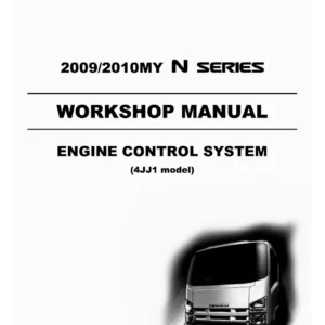 2009-2010 Isuzu N Series 4JJ1 Engine Control System Workshop Manual