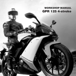 2009 Derbi GPR 125 4-Stroke Workshop Manual - Complete Service & Repair PDF