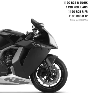 2009 KTM 1190 RC8 R Repair Manual