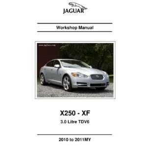 2010-2011 Jaguar XF X250 3.0 TDV6 Workshop Manual