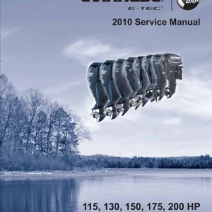 2010 Evinrude E-TEC 115 130 150 175 200 HP Service Manual PDF Download