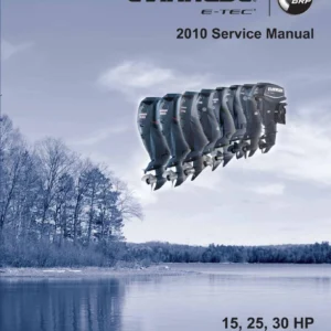 2010 Evinrude E-TEC 15 25 30 HP Service Manual - 2-Cylinder Outboard Repair PDF
