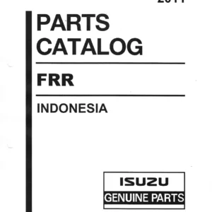 2011 Isuzu FRR Indonesia Parts Catalog PDF - FCR5CS Illustrated Parts Manual