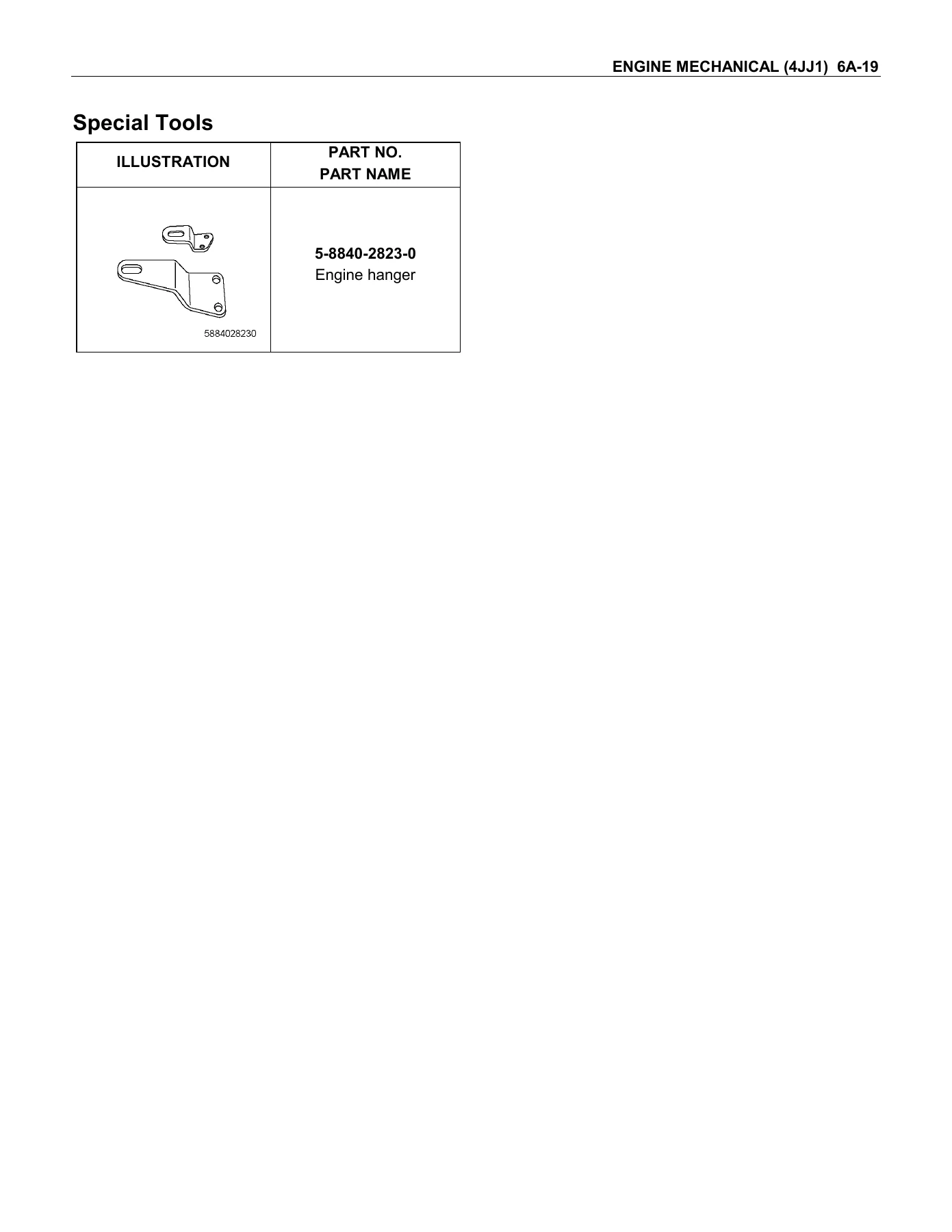 2011 Isuzu UC Series 4JJ1 Diesel Engine Workshop Manual - Section 6 - Image 2