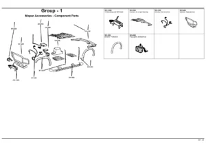 2011 Jeep Wrangler JK Parts Catalog - Exploded Diagrams & Part Numbers PDF