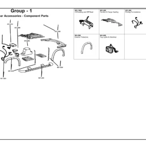 2011 Jeep Wrangler JK Parts Catalog - Exploded Diagrams & Part Numbers PDF