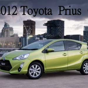 2012 Toyota Prius C Service & Repair Manual Compilation - PDF Download