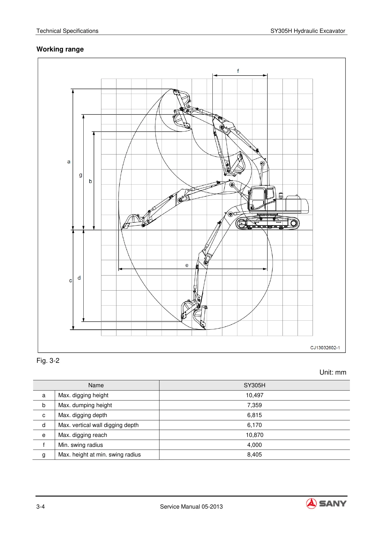 2013 SANY SY305H Hydraulic Excavator Maintenance Service Manual PDF - Image 2