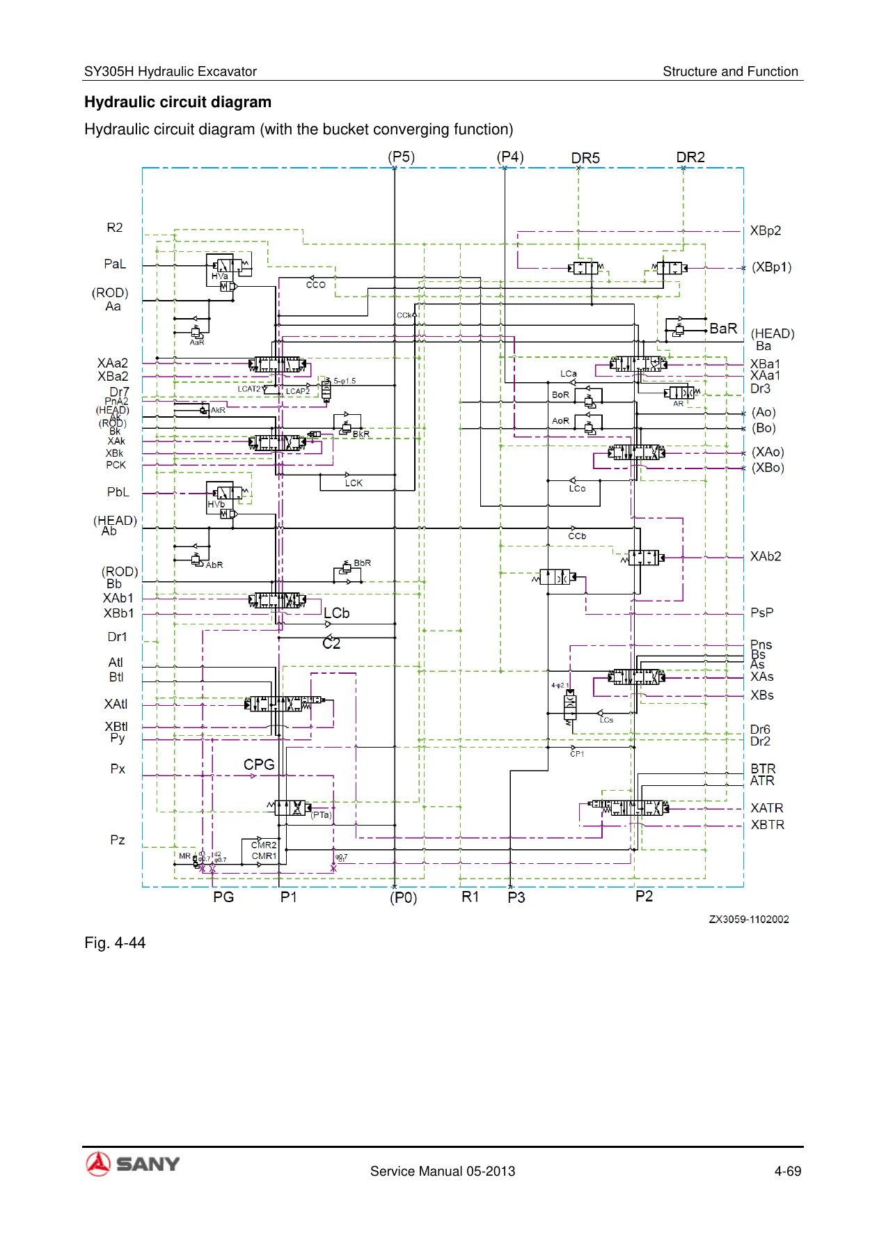 2013 SANY SY305H Hydraulic Excavator Maintenance Service Manual PDF - Image 3