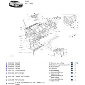 2014-2018 Maserati Ghibli M157 Workshop Service Repair Manual PDF