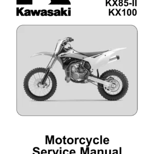 2014 Kawasaki KX85 KX85-II KX100 Motorcycle Service Manual PDF
