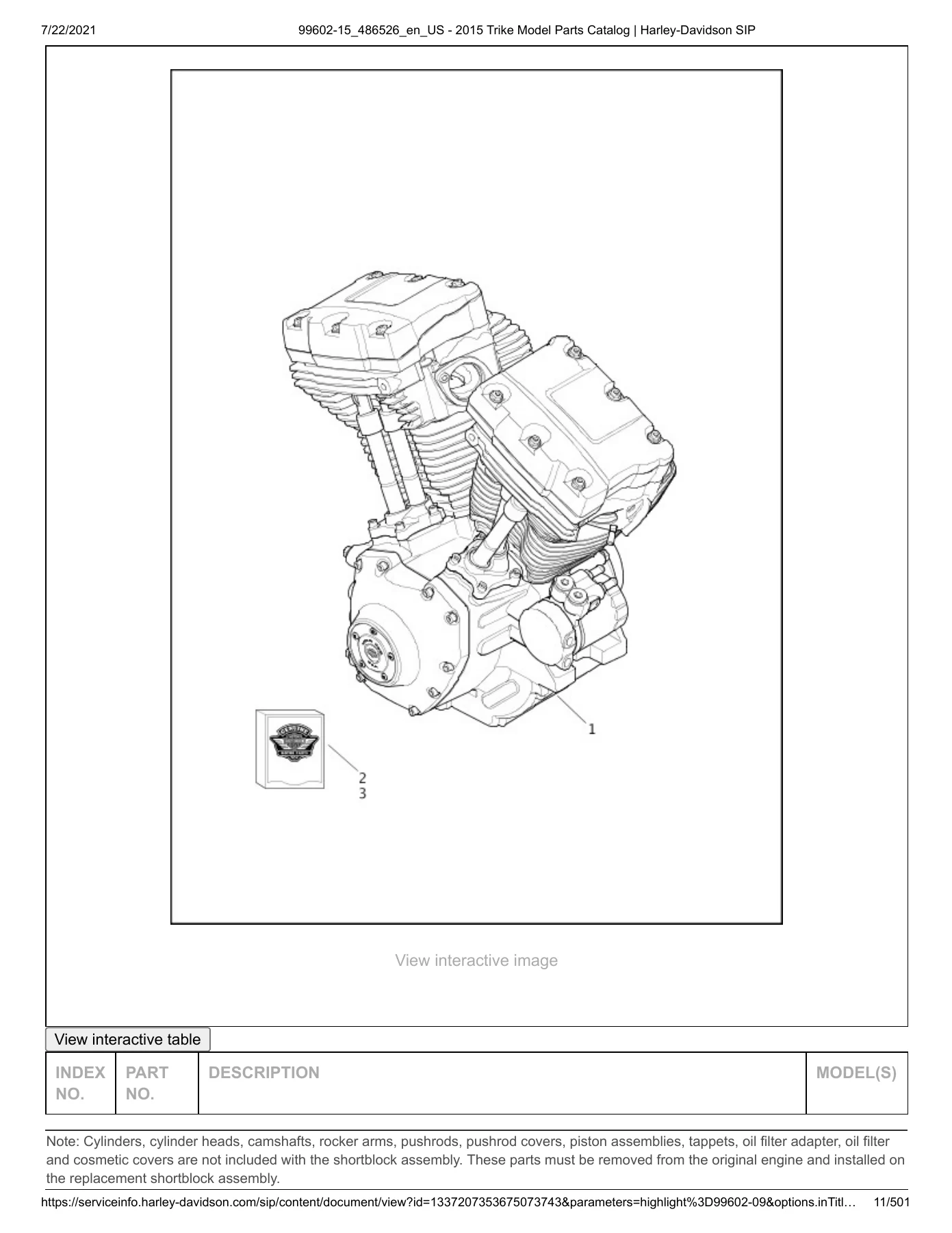 2015 Harley-Davidson Trike Models Parts Catalog 99602-15 - Tri Glide Ultra & Freewheeler - Image 2