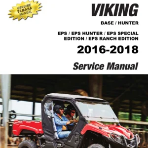 2016-2018 Yamaha Viking Service Manual YXM70VDXG YXM70VDHG YXM70VPXG YXM70VPHG YXM70VPSG Repair Workshop Manual PDF