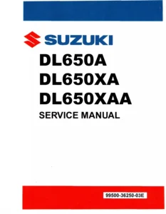 2017-2021 Suzuki DL650A DL650XA V-Strom Service Manual