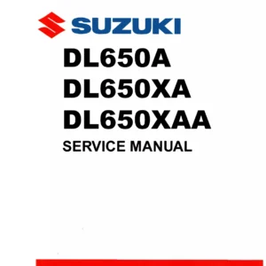 2017-2021 Suzuki DL650A DL650XA V-Strom Service Manual