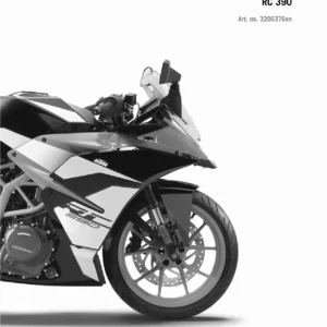 2019 KTM RC 390 Repair Manual - Full Workshop Service Guide PDF
