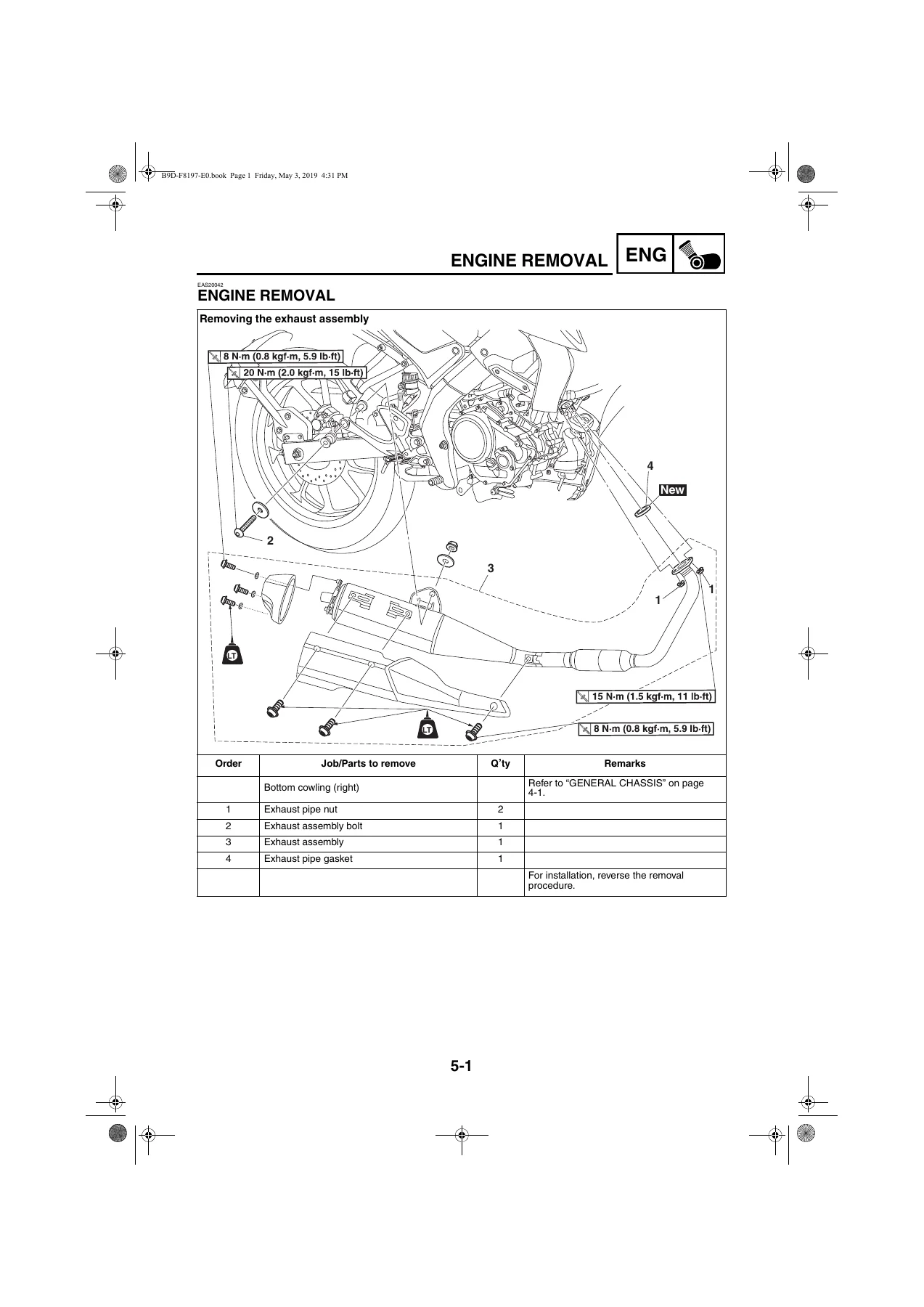2019 Yamaha MT-15 MTN155-A Service Manual – Full Workshop Repair Guide PDF - Image 3