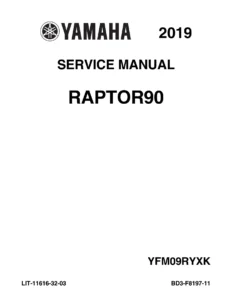2019 Yamaha Raptor 90 YFM09RYXK Service Manual - BD3-F8197-11