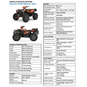 2020-2021 Polaris Sportsman XP 1000 S Service Repair Manual PDF