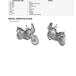 2020 Honda CRF1100A Africa Twin Shop Manual - CRF1100A/AL/A2/AL2/A4/AL4/D/DL/D2/DL2/D4/DL4 PDF