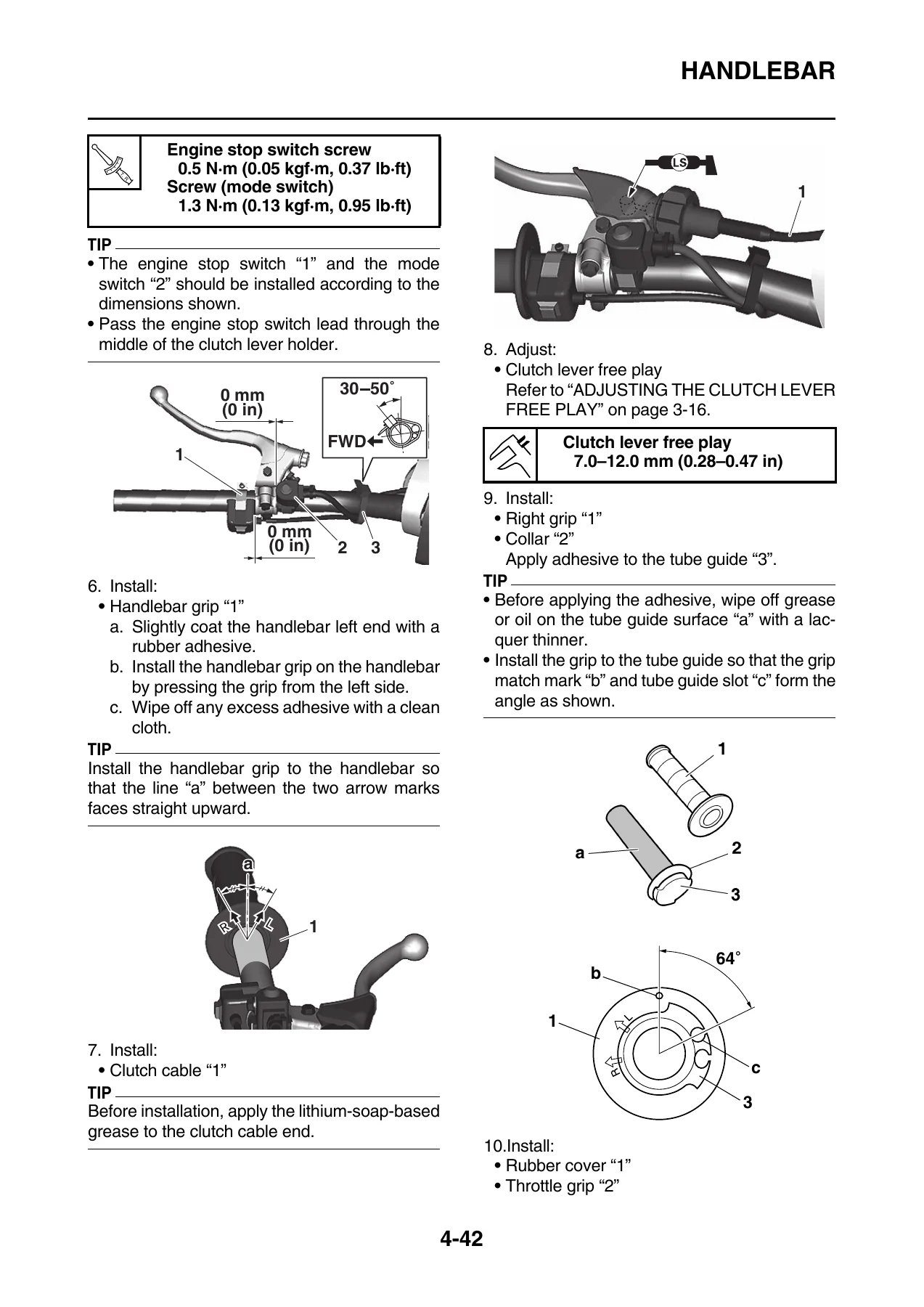 2020 Yamaha WR450F WR450FL Owner's Service Manual B7R-28199-71 - Image 3