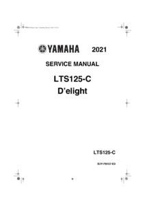 2021-2024 Yamaha Delight 125 LTS125-C Service Manual