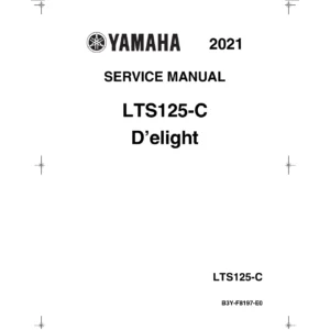 2021-2024 Yamaha Delight 125 LTS125-C Service Manual