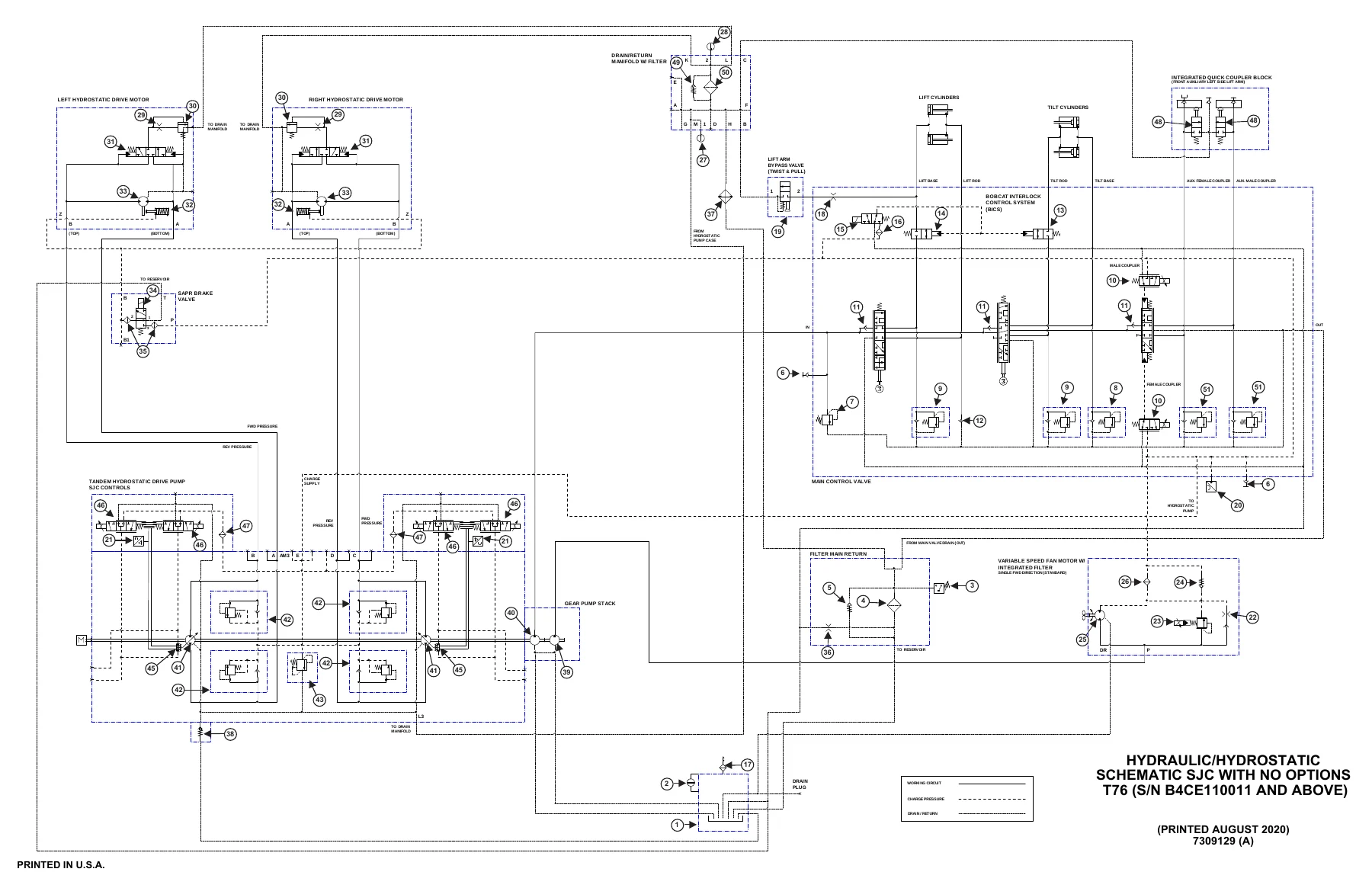 2021 Bobcat T76 Compact Track Loader Service Manual 7323984 - B4CE11001 & Above - Image 2