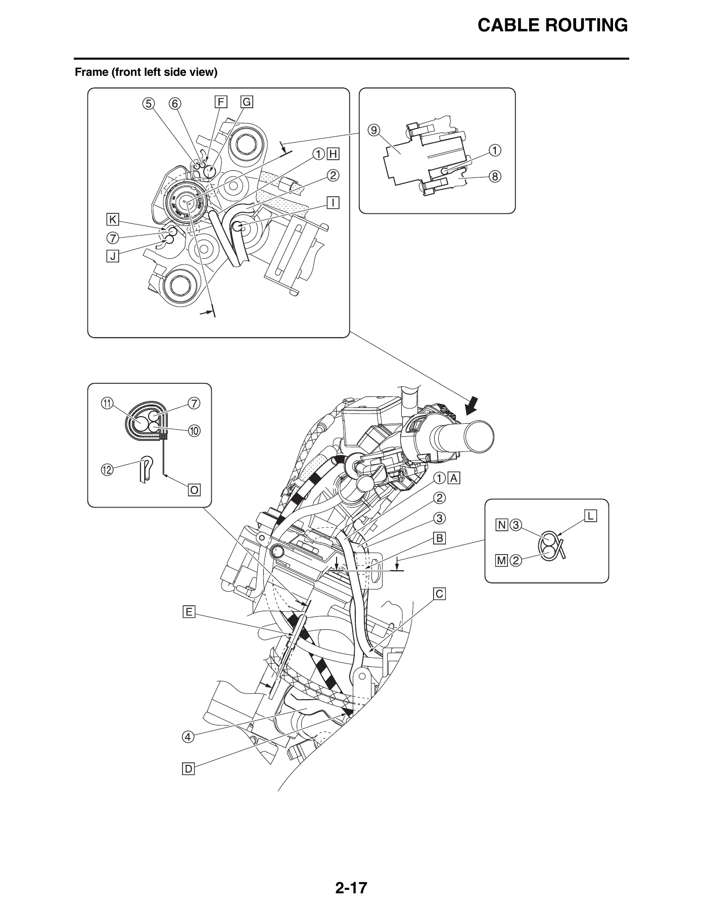 2021 Yamaha MT-07 MT07M MT07MC Service Manual - LIT-11616-34-63 - Image 2