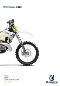 2022 Husqvarna TE 250i TE 300i Rockstar Edition Repair Manual - 3403147en