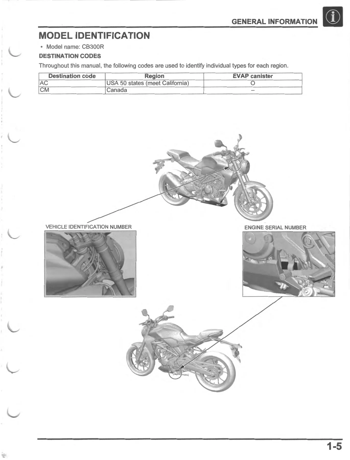 2023-2025 Honda CB300R Specific Service Manual - PDF Download - Image 2