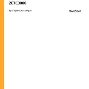 2ETC3000 Spare Parts Catalogue FN455342 - Jungheinrich Electric Forklift Parts Manual PDF
