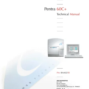 ABX Pentra 60C+ Technical Manual RAA021B Hematology Analyzer Service Guide