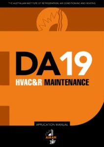 AIRAH DA19 HVAC&R Maintenance Application Manual - 4th Edition PDF