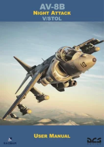 AV-8B Night Attack V/STOL Harrier User Manual - Complete Aircraft Systems & Flight Procedures Guide