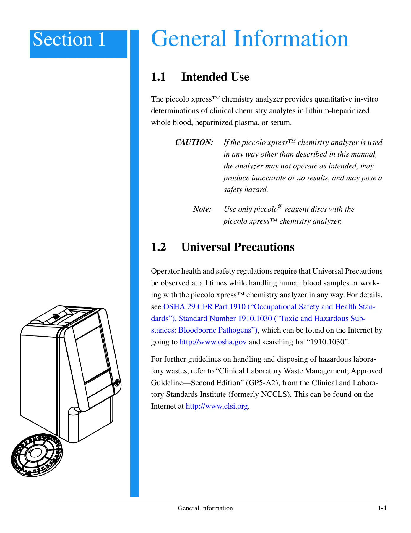 Abaxis piccolo xpress Chemistry Analyzer Operator's Manual - PDF - Image 2