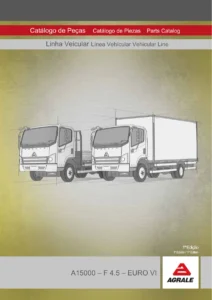 Agrale A15000-F 4.5 EURO VI Truck Parts Catalog PDF - Illustrated Spare Parts Manual