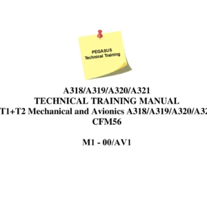 Airbus A318 A319 A320 A321 CFM56 Mechanical and Avionics Technical Training Manual