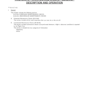 Airbus A318 A319 A320 A321 Chapter 05 Time Limits & Maintenance Checks Manual PDF - Rev 40 2012