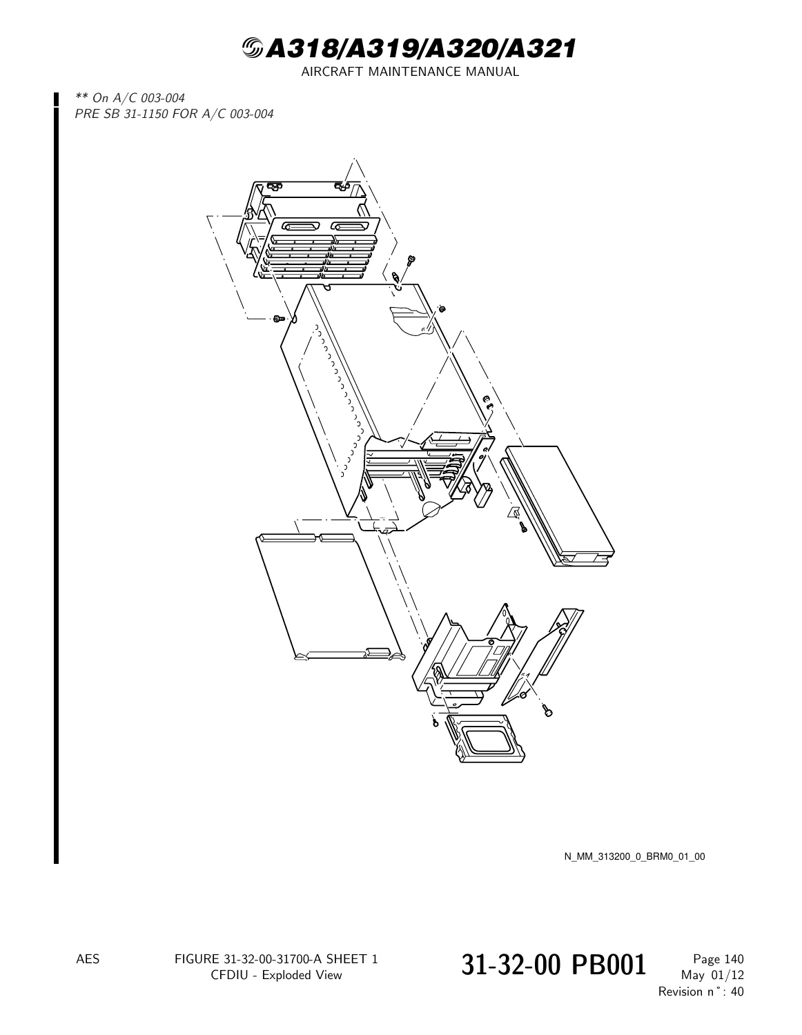 Airbus A318 A319 A320 A321 Chapter 31 Indicating and Recording Systems Maintenance Manual AES Rev 40 2012 - Image 2